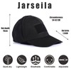Jarseila Men's Camo Baseball Cap with Face Masks, Military Cap