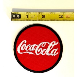 Unbranded Embroidered Patch - Coca-Cola - Coke - NEW - Iron-on/Sew-on