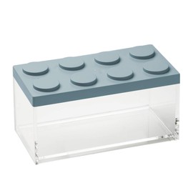 OMADA Design - 1.5L Rectangular Brick Food Container with Stackable Lid and High Quality Clear Container - Brickstore Line