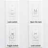 Light Switch Guard, ILIVABLE Optional Wall Plate Cover Switch ON