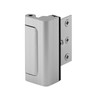 FHC U10827 Door Reinforcement Lock - Add Extra - 3" Stop - Aluminum Construction - Satin Nickel (Single Pack)