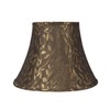 Aspen Creative 30224A Transitional Bell Shaped Spider Construction Lamp Shade,