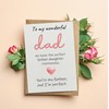 TRIDECOR Valentines Day Card From Daughter, Fathers Day Card, Birhtday