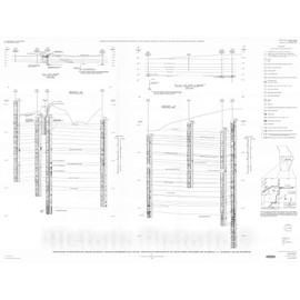 Historic Pictoric Map : Cross Sections of Lower Ordovician Carbonate depositional lithofacies and Mississippi Valley-Type zinc- and Iron-sulfide mineraliz, 1992 Cartography Wall Art : 24in x 18in