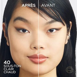 L'Oreal Paris, Infallible Skin Ink Base De Maquillaje Y Corrector 2 En 1 De Larga Duración Y Resistente A Transferencias, Tono 40, 15Ml
