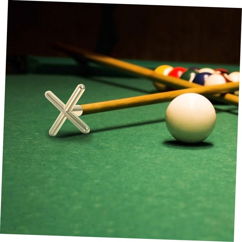 NOLITOY 3Pcs Delicate Billiard Bridge Rust Snooker Cue Accessory Portable