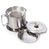 Made in Japan, Double Pan, All Stainless Steel Oil Pot