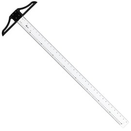 Acurit Detachable T-Square 36" with Clear Acrylic Blade, Precise 90° Angle, Dual Inking Edges, Inch/Centimeter Markings, Beveled Edges, T Square Ruler with Protective Cloth Carrying Case