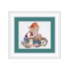 NeoCraft Elf with Hedgehog SP-04 NeoCraft Counted Cross-Stitch Kit