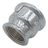 Pipe Connection Reduction Female Fittings Muff Chrome 3/4" x 1/2"