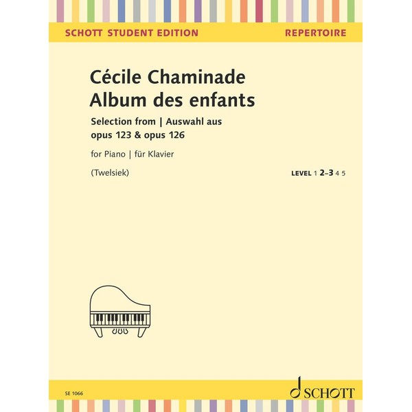 Cécile Chaminade: Album des enfants - Piano Score - Schott