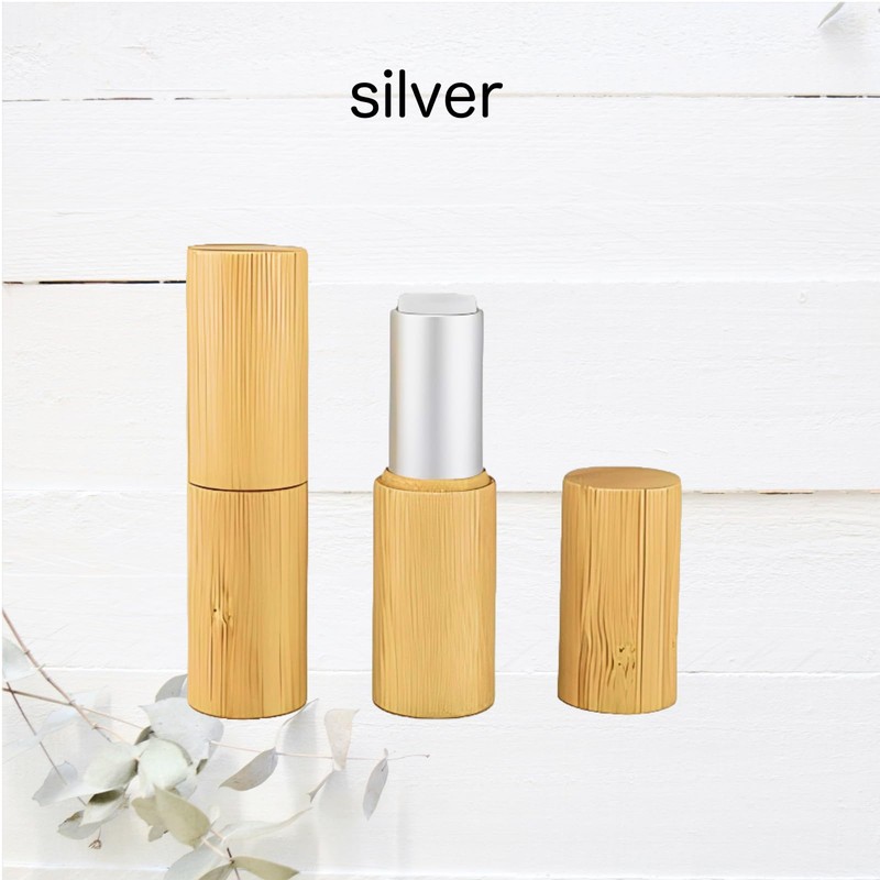 [sunbobby] Bamboo Bamboo Lip Case Gold Lip Balm Refill Container