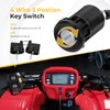 M MATI Handlebar Key Starter Relay Switch Kit for Honda