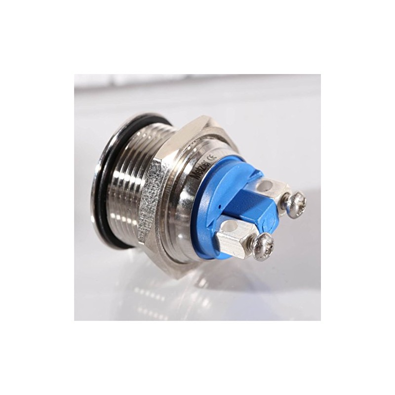Push Button – Screw Contacts – Diameter 16 mm –