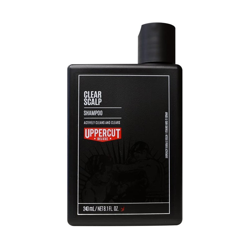UPPERCUT DELUXE- Champú para cuero cabelludo limpio, 8.1 fl. oz.