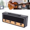 Guitar Key Holder Includes 4 Guitar Plug Keychains and 1