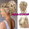 Faringoto Claw Clip Messy Bun Hair Piece,Hair Extensions for Women,Tousled
