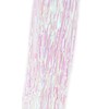 Shiny tinsel Christmas tree decoration.