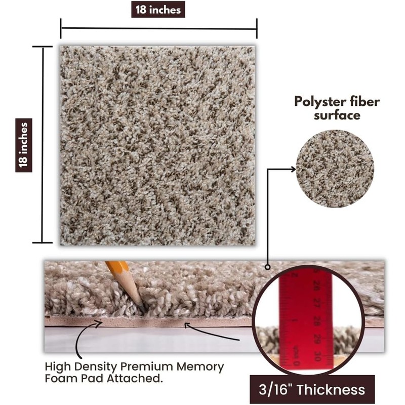 Smart Squares in A Snap 18” x 18” Residential Soft