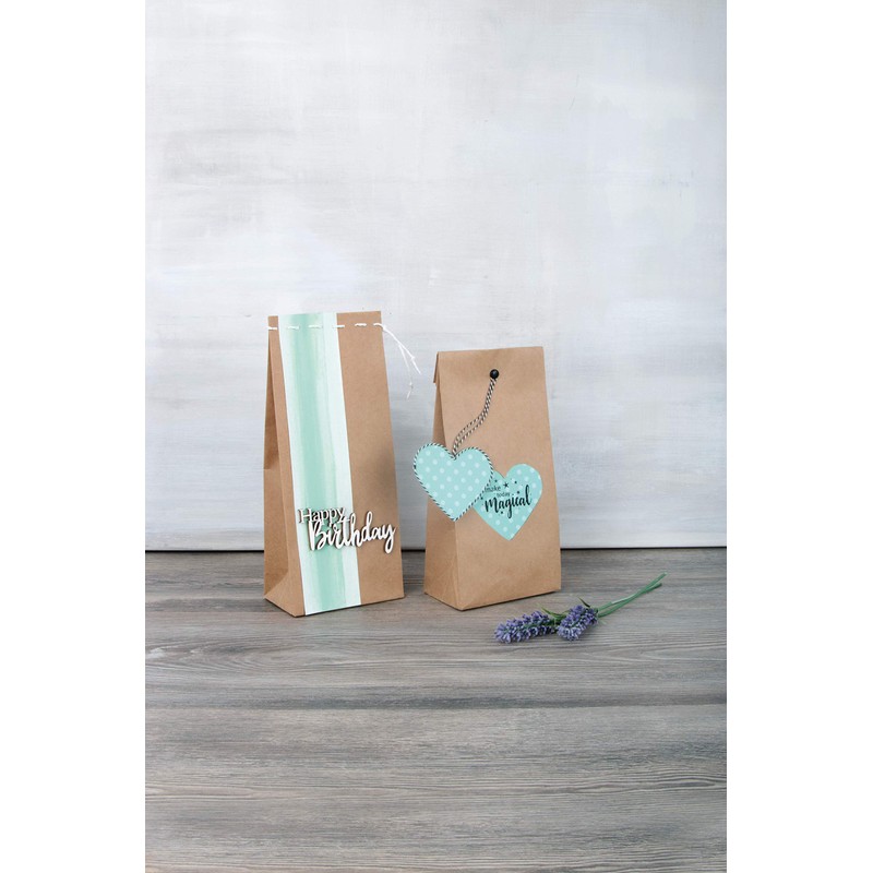 Rayher Buste di Carta A Fondo, Kraft, 10X24X6Cm, 80G/M², Bus.Blis.