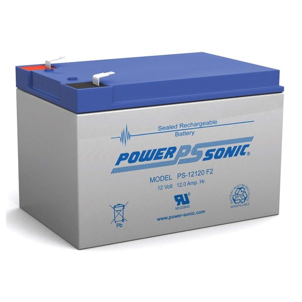 Power Sonic UB12120 F2 Kid TRAX 12 Volt 12 AH Rechargeable Replacement Battery