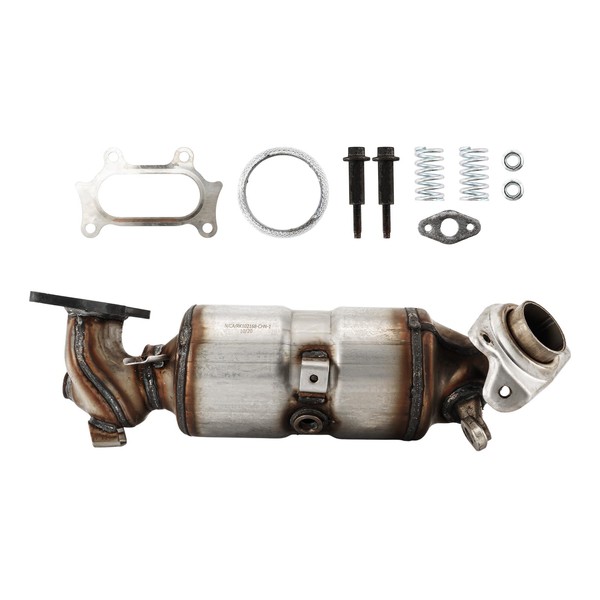 KAC Front Catalytic Converter w/Exhaust Manifold Compatible with Civic 2012-2013