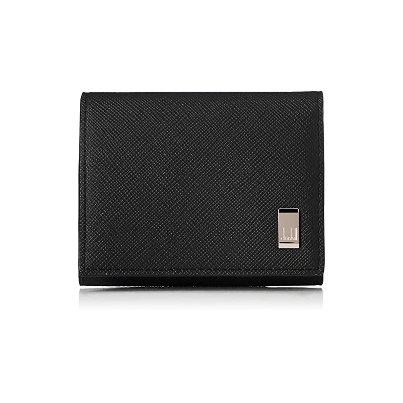Dunhill Plain Men's Coin Purse, Black, Black, Free size