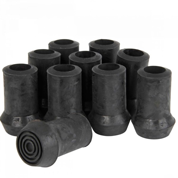 Qty: 10x 16mm (5/8") Rubber Ferrules, Tips or Feet for
