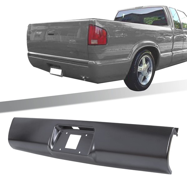 KUAFU Rear Roll Pan Bumper Compatible with 1994-2003 Chevy Chevrolet