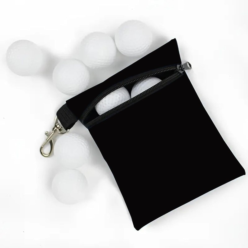 1PC Golf Tee Pouch - Golf Ball Bag - Golf