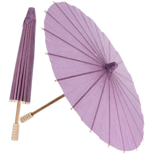 MERRYHAPY Decorative Wedding Umbrellas - 2pcs Blank Paper Umbrellas for