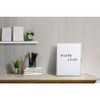 DOEWORKS A4 Small Magnetic Whiteboard, Desk Whiteboard, Portable Dry Wipe