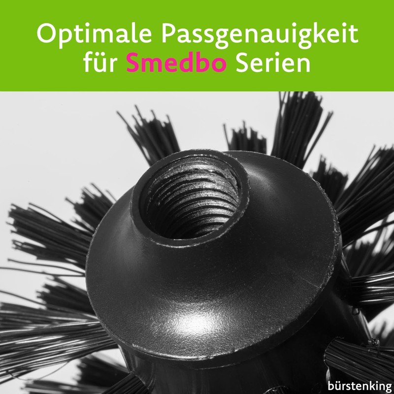 Bürstenking Toilet Replacement Brush Head, 71 mm, Toilet Brush Head