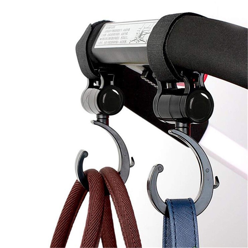 Stroller Hooks for Hanging Diaper Bags Baby Stuff Organizer Groceries