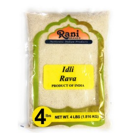 Rani Idly Rava (Parboiled Cream of Rice) 64oz (4lbs) 1.81kg
