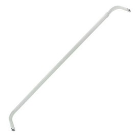 Single lock-seam standard curtain rods 28-48" projects 3 1/2"