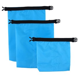 ABOOFAN Waterproof Bag Dry Bag Ultralight 1.5L + 2.5L + 3.5L 3 Size Set Waterproof Dry Bag for Camping Boat Storage Pouch Bag for Backpacking Kayaking Rafting Fishing Camping Swimming Boat Blue, BLUE