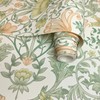 Holden Vintage Floral Wallpaper Flowers Leaves Cream/Ochre 13392
