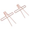 10pcs Book Page Clip Electroplated Stainless Steel Piano Sheet Book
