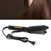 Hair Straightener Wide Steam Flat 4 Level Adjustable Temperature Black