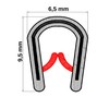 SMI - Edge protection profile KS1-2SG for 1-2 mm PVC