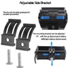LEDOPPO LED Light Bar Mounting Brackets Kit - 2PCS Bottom