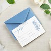 30 Set Wedding Invitations With Envelopes and Rsvp Cards, Dusty