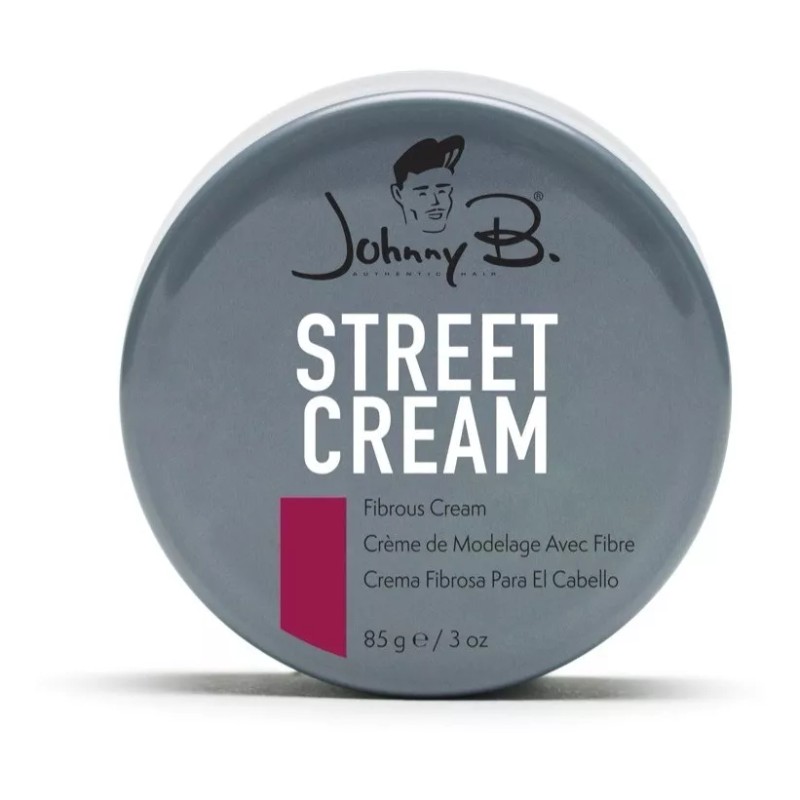 Johnny B. Hair Care Pomada Street Cream Para Peinado Johnny