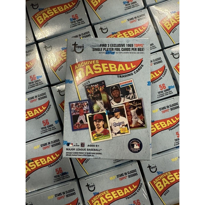 Topps 2023 Archives Baseball Value Box