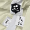 MyGiza Sheets 4 Pcs Top Split King Sheet Sets for