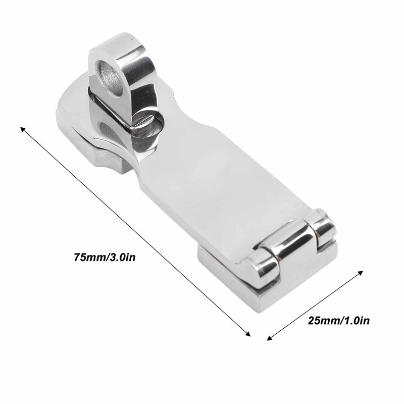 Boat Latch Clamp 316 Stainless Steel Rust Proof Marine Locker