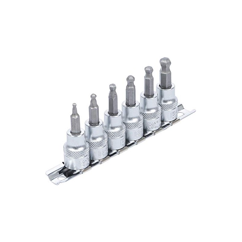 BGS Bit Set 3 8 mm Hex Socket 10 mm