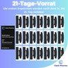 Dual Action Teeth Whitening Strips 21 Treatments | Non-Peroxide Formula