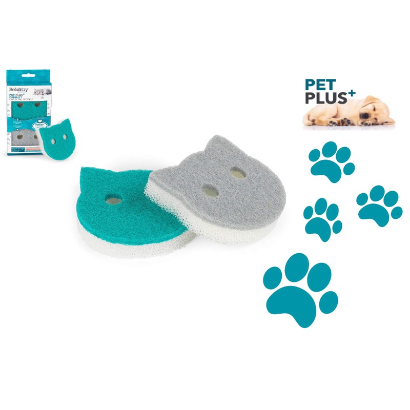 Beldray LA075710EU7 Plus Cat Pet Bowl Sponges | Super Tough